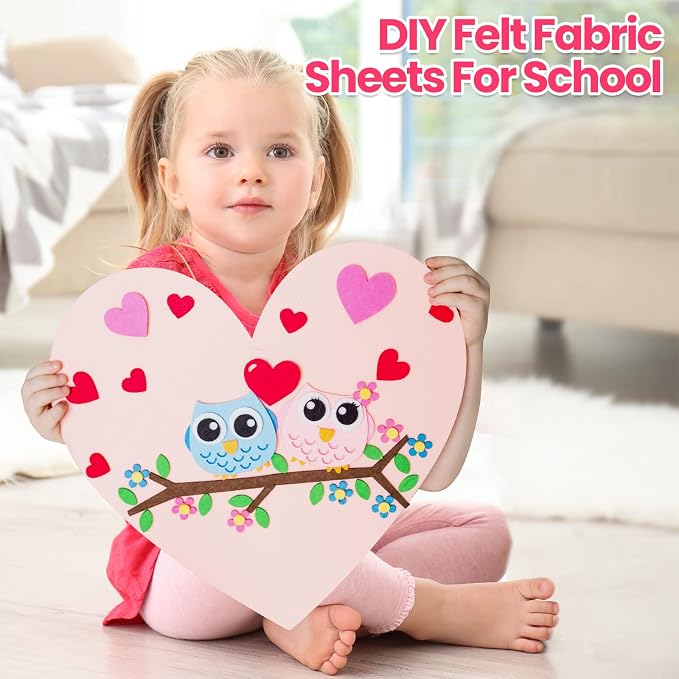 Reginary 120 Pcs 12 x 8 Inch Felt Sheets Bulk - Image 3