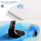 Watercolor Paper Block 9x12 Inch, Fuumuui 100% Cotton Paper Pad, 22 Sheets - Image 3