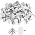uxcell 150Pcs Upholstery Tacks, 11mmx10mm Flat Head Thumb Tack Decorative by uxcell