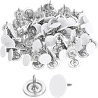 uxcell 150Pcs Upholstery Tacks, 11mmx10mm Flat Head Thumb Tack Decorative by uxcell