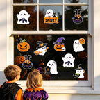 54Pcs Halloween Ghost Cutouts, Classroom Halloween Bulletin Board Decorations - Image 7
