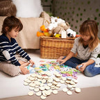 100 Pack Unfinished Wood Circles - Image 3