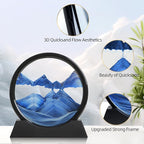 Moving Sand Art Liquid Motion, 3D Deep Sea Sandscape Color Quicksand Decor - Image 3