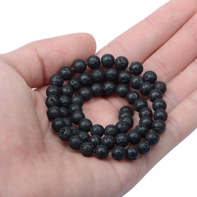 AD Beads Natural Gemstone Round Loose Beads 15" - Image 3