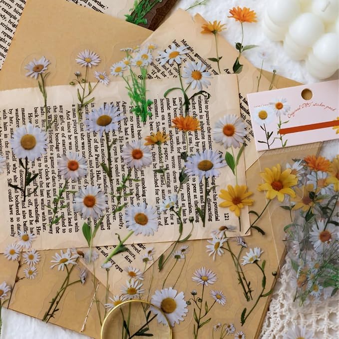 Yoksas Nature Floral Plant Stickers Set - Image 5