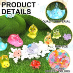 DIYDEC 206pcs Mini Luminous Resin Animals, Miniatures Glow in The Dark Toys - Image 5