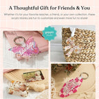 YOPPIX 90 Pcs Sublimation Acrylic Keychain Blank kit, - Image 7