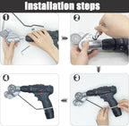 CZS Sheet Metal Cutter Drill Attachment, Electric Drill Shears Attachment - Image 6