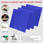 1/8 Thick 10 x 10 inch Acrylic Sheets - Image 3