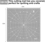 Headley Tools 12"x12" Rotating Cutting Mat, Self Healing Mat - Image 3