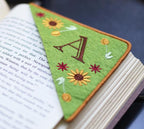 Personalized Embroidered Corner Mark, 4 Pack, Finished Initial Felt Bookmark - Image 5
