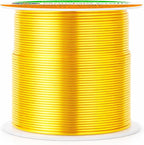 Mandala Crafts 22 Gauge Light Gold Tone Anodized Aluminum Craft Wire 100 FT | - Image 2