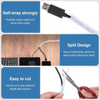 Nilight Cable Sleeve, 10ft-1/4inch Cord Management Sleeves, Braided Sleeving - Image 3