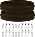 Sawoake #3 Nylon Coil Zippers by The Yard Bulk 10 Yards by Zipper