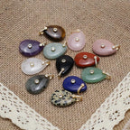 LE SKY Natural Stone Pendants Healing Crystal Gemstones - Image 4