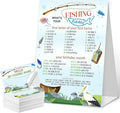 What's Your Fishing Name Game Cards, Birthday Game Supplies, 1 Fishing Name by QZCYU