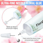 MotiMind 2 Pack Floral Glue 50 ml, Fast Drying Flower Floral Adhesive | Strong - Image 3