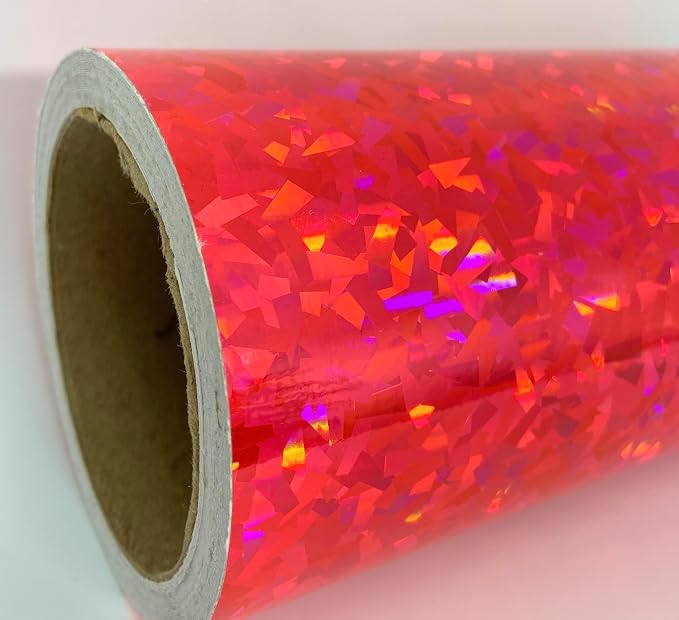 Holographic Crystal Sign Vinyl, HOLOCRYSTAL self-Adhesive Plastic by Paper+Street+Plastics