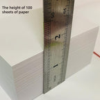 100 Sheets White Cardstock Thick Paper - Image 7