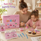 Air Dry Clay Kit for Kids, 12 Dessert Baking Modeling Clay for Kids, DIY Model - Image 8
