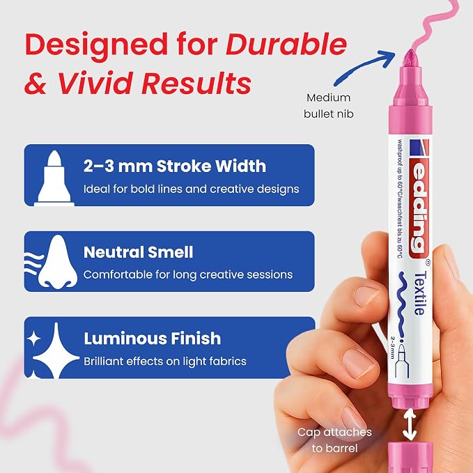 edding 4500 textile Marker - Image 3