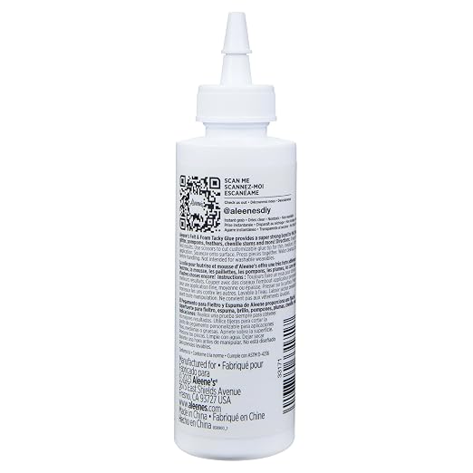 Aleene's Felt and Foam Glue, Strong Bond Tacky Glue, Felt and Fabric, 4 lf oz - Image 2