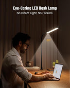 SUPERDANNY Eye-Caring LED Desk Lamp 360° Flexible Gooseneck Work Lamp - Image 2