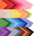 40pcs Coloured Felt Cloth Nonwoven 12 x 12 inches Felt Fabric Sheets DIY Craft - Image 4