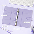 A5 Kpop Photocard Binder with 30 Pack 4-Pocket Card Pages, 6 Ring A5 Binder - Image 6