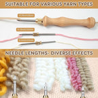 Cheloment 2 Sets of Punch Needle Kit - Image 5