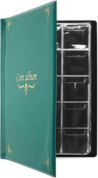 150 Pockets Coin Album, Penny Collecting Book, Souvenir Coins Collection Holder by CenterZ