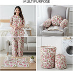 E-Tailor® Hand-Block Printed Pre-Cut Cotton Fabric Ideal - Image 4
