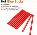 HARFINGTON 10pcs Hot Glue Sticks 0.43" Dia x 9.84" Long EVA Mini Hot Melt - Image 4