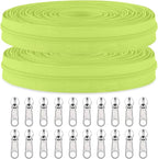 Sawoake #3 Nylon Coil Zippers by The Yard Bulk 10 Yards by Zipper