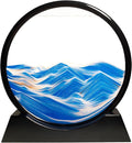 HYUGF Moving Sand Art Picture Ocean Decor, 3D Deep Sea Sandscape Liquid Motion by HYUGF