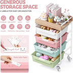 Rolling Craft Storage Cart - Image 4