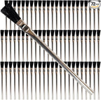 Pro Grade Acid Brushes 3/8" – Disposable Glue Brushes 72 Pack – Soldering Flux by ProGradeSupplies