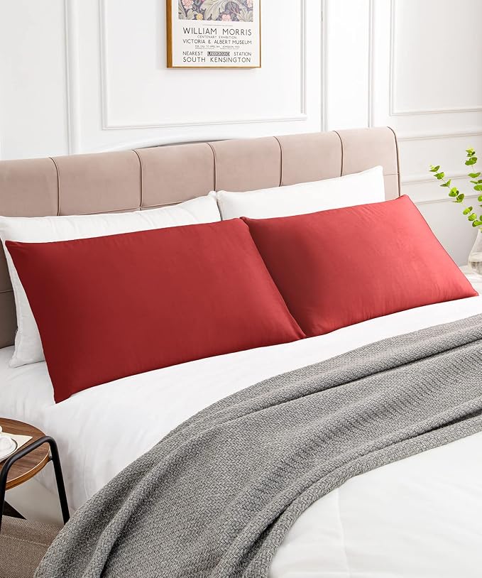 Warmstar Cotton Pillow Cases Queen Size Set of 2, 600 Thread Count Pillowcases - Image 2