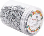 Mandala Crafts 6mm Cup Holographic Pewter Sequins - Image 4