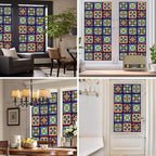 Window UV Protection Privacy Film:Non-Adhesive Static Cling Decorative Window - Image 5