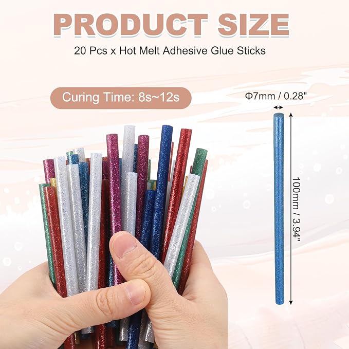 PATIKIL Hot Glue Sticks for Glue Gun - Image 2