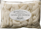 Living Dreams Yarn Wool Roving. Super Soft BFL Combed Top Pre-Drafted - Image 2