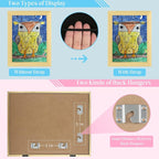 Kids Art Frames, 9x12 Front Opening Kids Artwork Frames Changeable, Holds 50 Pcs - Image 5