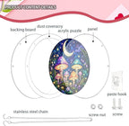 Acrylic Puzzle Suncatcher, Stained Glass Style Art DIY Puzzle - Image 5