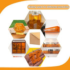 2 Pack 12'' x 16'' Translucent Orange Acrylic Sheet, 3mm Thick Acrylic Plastic - Image 6