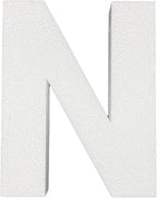 12 Inch Smooth Foam Letters by Crafts+Central