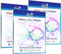 108 Sheets of Watercolor Paper. The Perfect Multipurpose Art Paper Including by Piper+Dreams