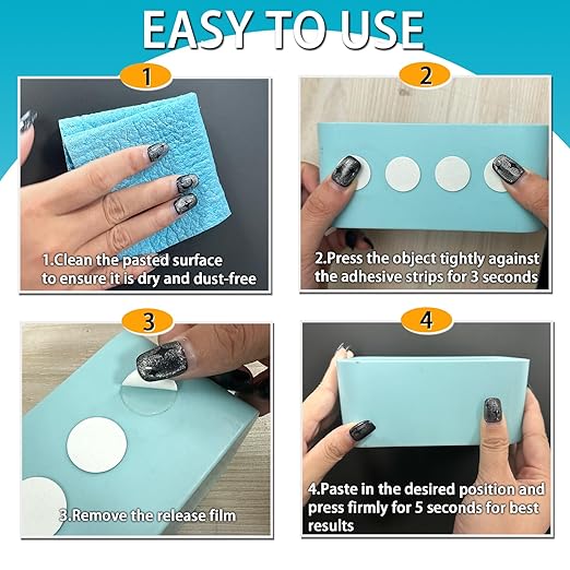 Birllaid Double Sided Tape, Strong Mounting Adhesive Dots - Image 5