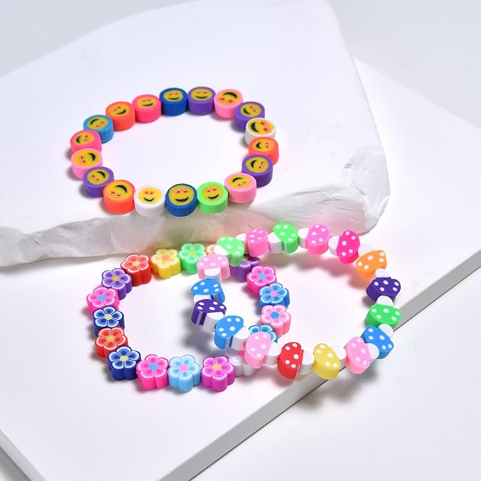 Friendship Bracelets for Girls, 10-Piece Cute Preppy Beaded Bracelet Set for - Image 7
