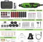 180W Rotary Tool Kit, 1.5-Amp PHALANX 6 Variable Speed - Image 2